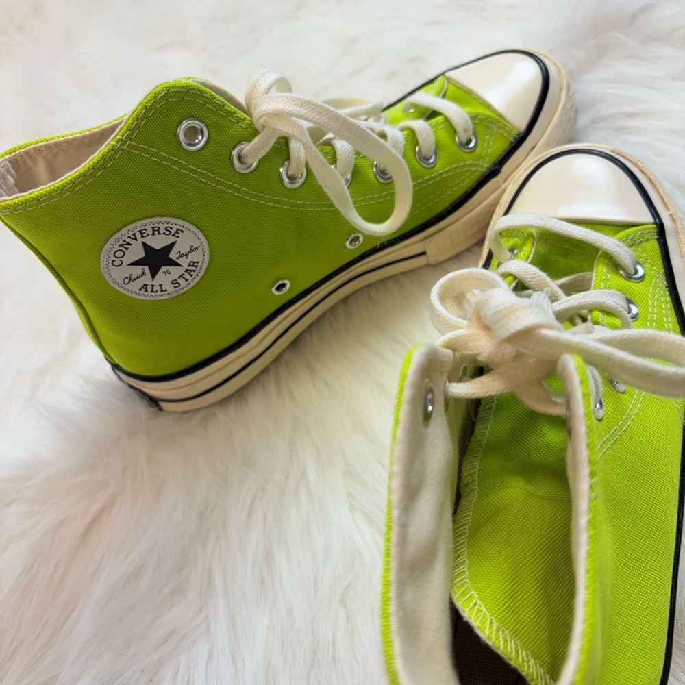 Converse Green High-Top Sneakers